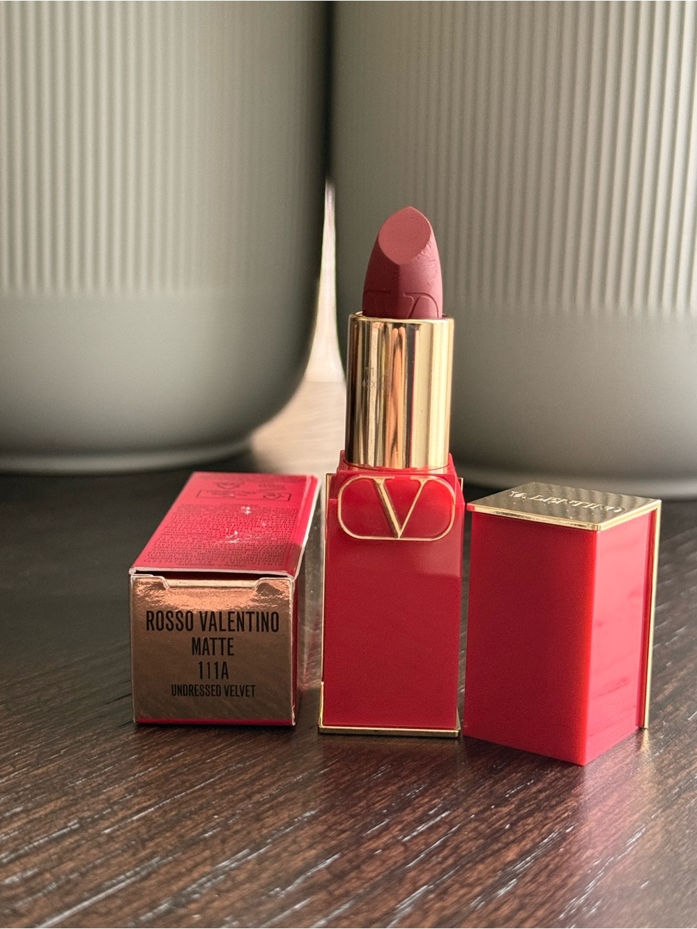 Valentino Rosso Matte Lipstick — undressed velvet 111A (NIB ✨) - Picture 2 of 2
